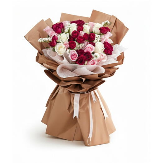 Mothers Day Mixed Roses Bouquet