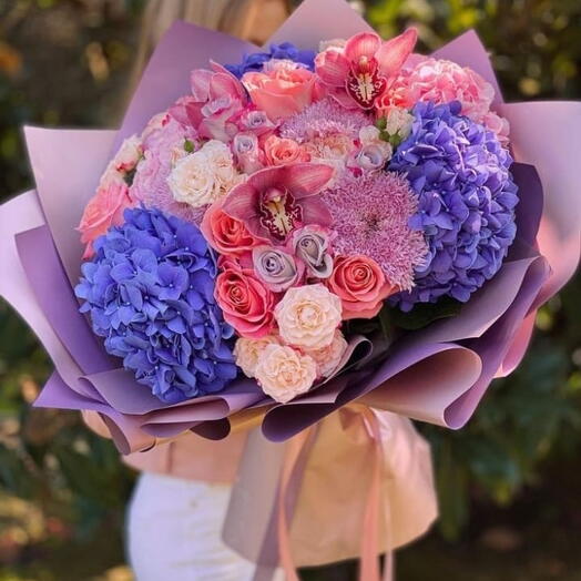 Shocking Blue Bouquet