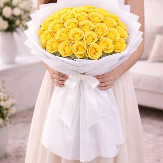 Yellow Rose Bouquet