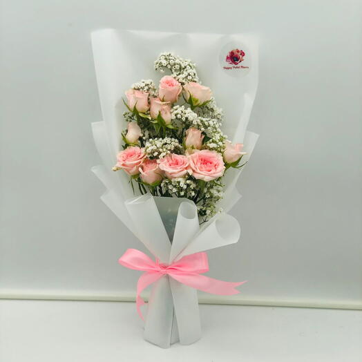 Sweet Sarah Baby Roses Small Bouquet HPF210