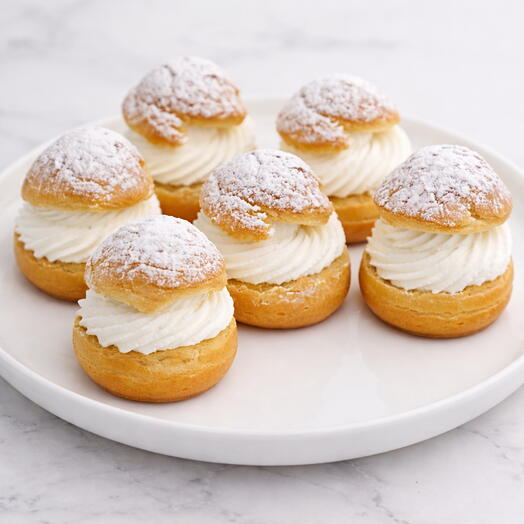 Cream Puff (Choux)- Pack of 6