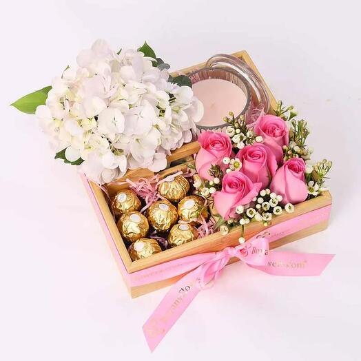 Plateau cadeau de chocolats Aroma Glimpse