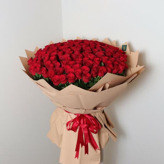 150 Red Roses Bouquet