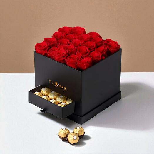 Red Roses Box