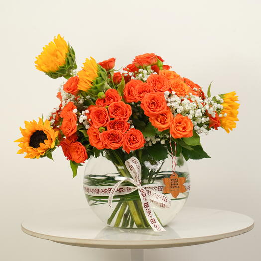 Солнечный цветок