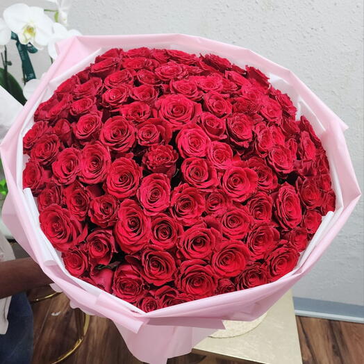 101 Red Roses Bouquet