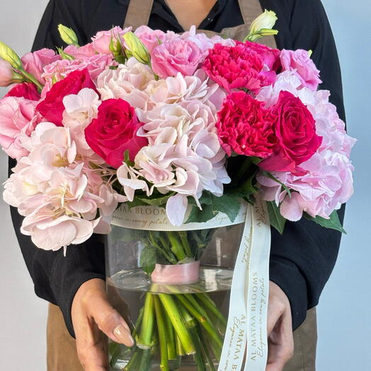 Velveteen Blush Vase