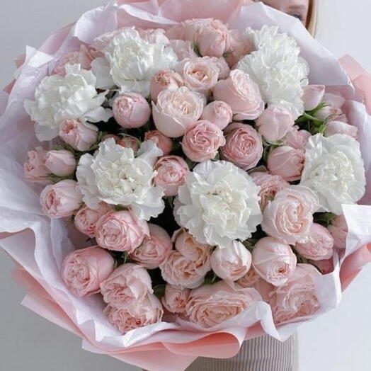 Mansfield light pink Rose Bouquet