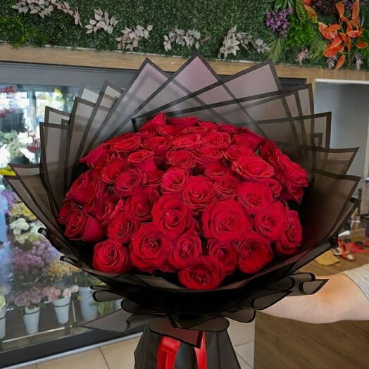 Velvet Red Rose Luxury Bouquet