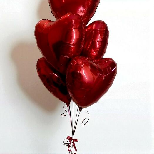Воздушный шар в форме сердца