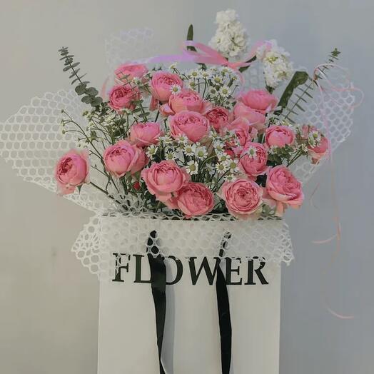 Букет румяной элегантности