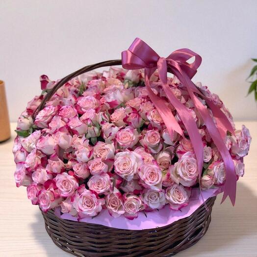 SPERY РОЗЫ В КОРЗИНЕ