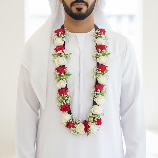 Цветочная гирлянда для выпускного