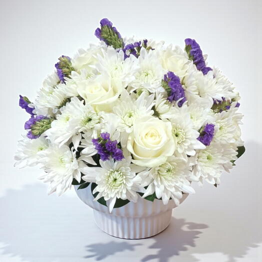 Центральная композиция Полуночный иней