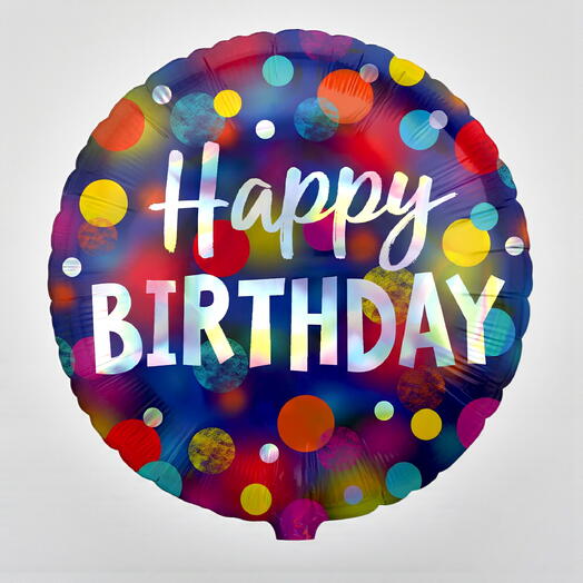 Happy Birthday Foil Balloon | Helium-Filled Celebration Essential