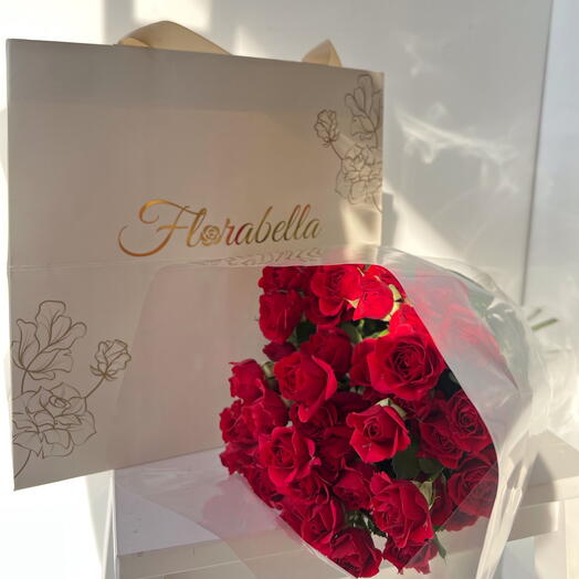 Bunch of Spray Rose Red