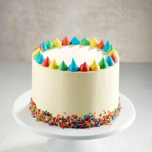 Rainbow Surprise Cake (8-11 Servings)