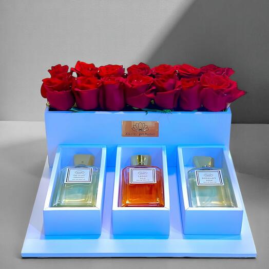 Romantic Rose   Fragrance Trio