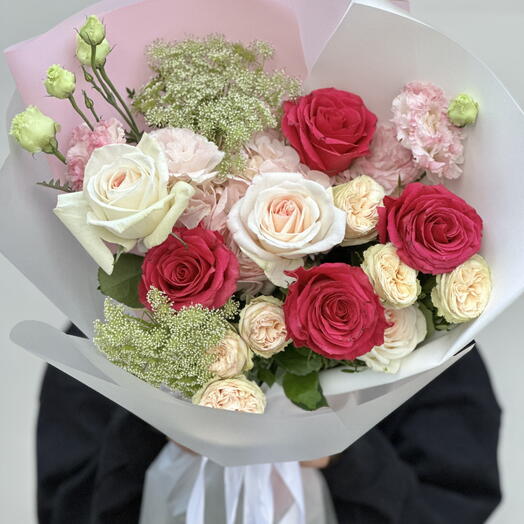 Hazy Petals Flower Bouquet