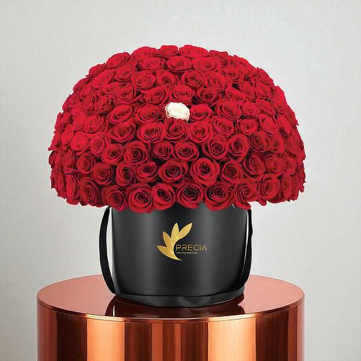 Large Anniversary 150 Red Rose Box