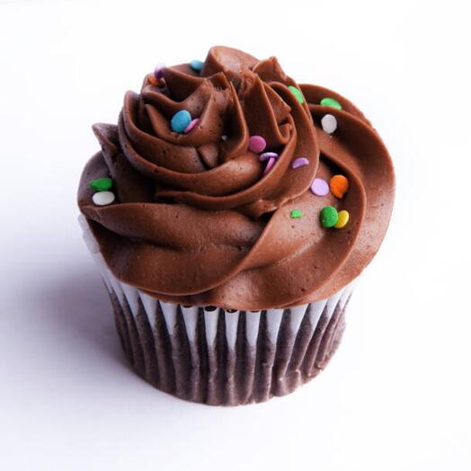Шоколадный капкейк