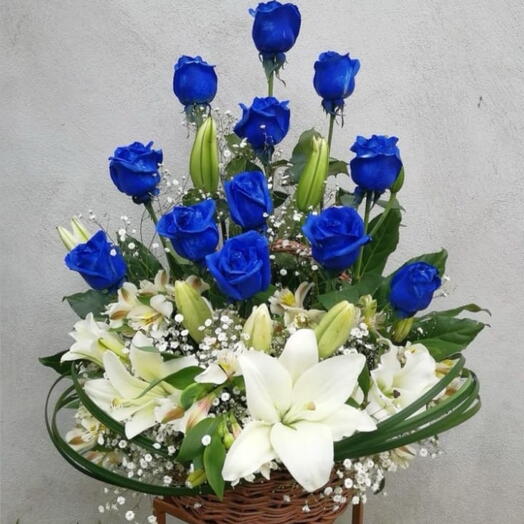 Lane Flowers in Basket