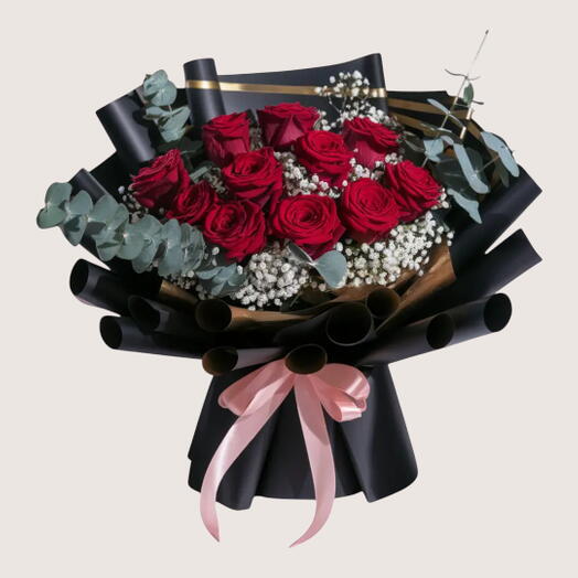 Букет Обсидиановая Грация