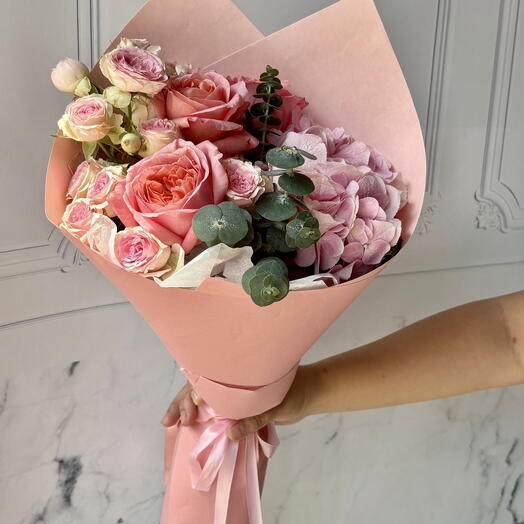 Pink Embrace Bouquet Small