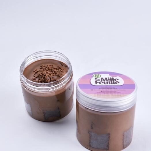 Hot Chocolate Jar Cake