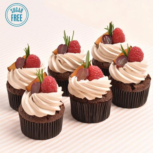 Chocolate Suger Free Cupcakes