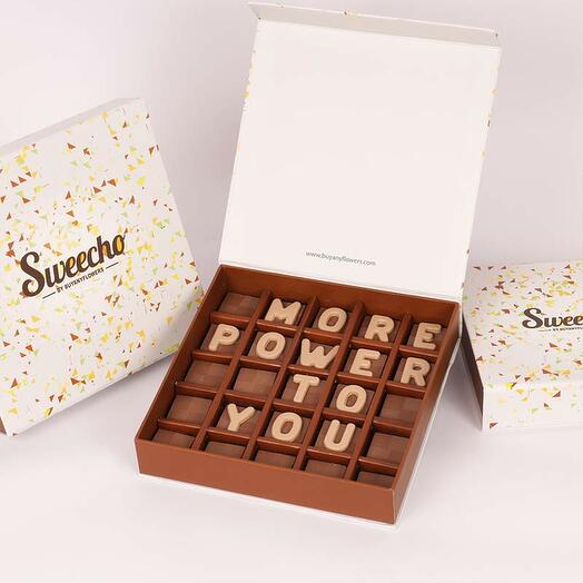 Plus de puissance pour vous Chocolats par Sweecho