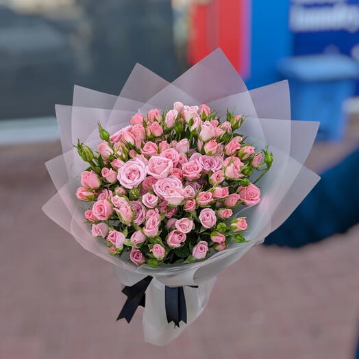 Spray rose bundles 1218