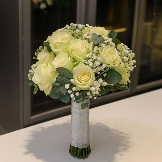 Wedding white bouquet