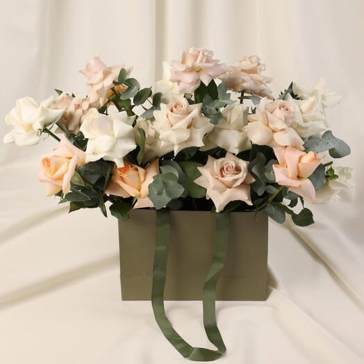 Bag of Happinesses  - Mixed Roses