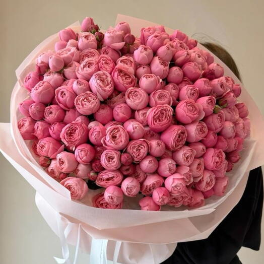 Bouquet luxueux de 99 pivoines roses pour |Anniversaire|Anniversaire|Pour Elle|