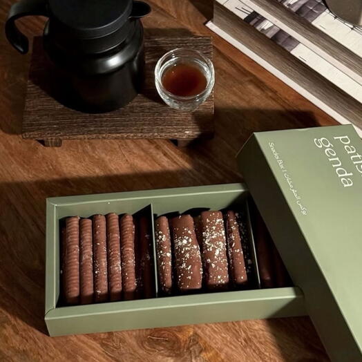 Gaufrette au chocolat