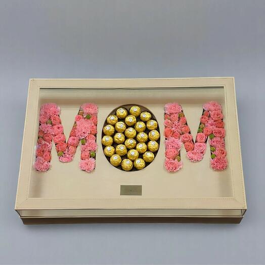 Акриловая шкатулка-сокровищница «Радость мамы»