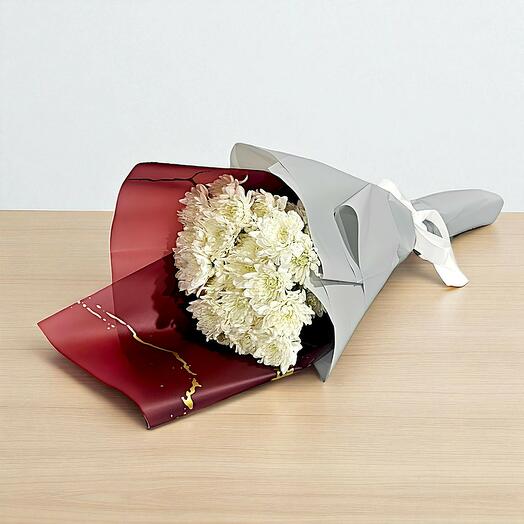 White Chrysanthemum Bouquet