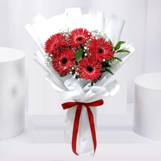 Red Gerbera Bouquet