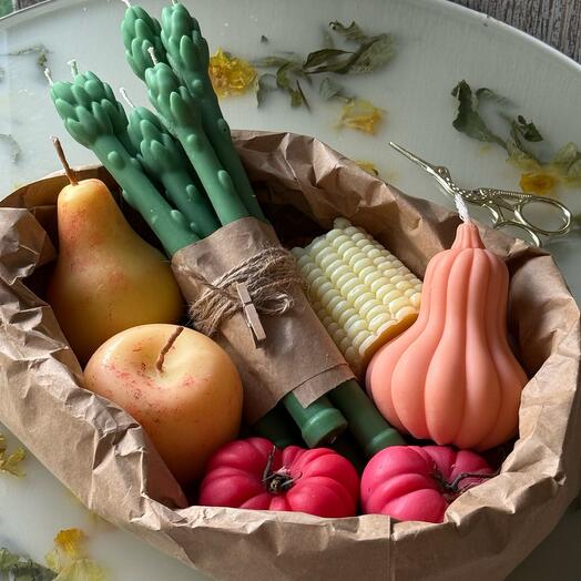 Artisan candle gift box