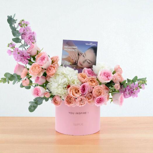 Жемчужины   Лепестки – Подарочная коробка Расслабляющие моменты