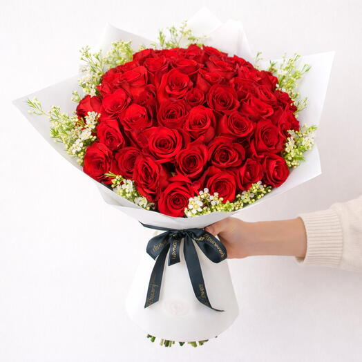 Special Reed roses bouquet