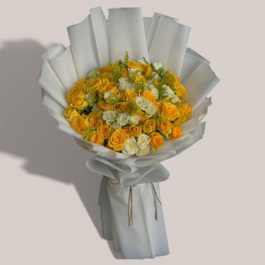 Композиция «Шафрановый солнечный луч»