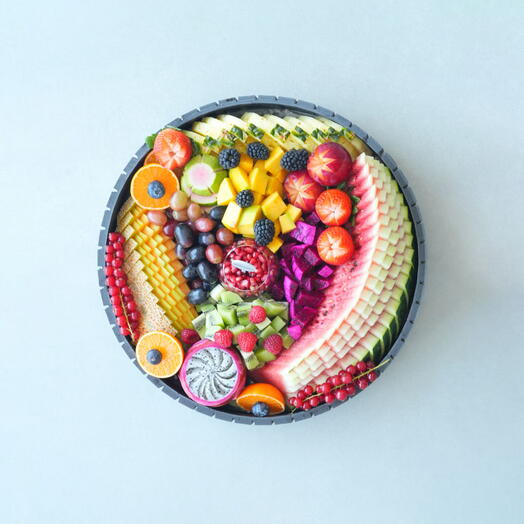 ساعة الفاكهة السعيدة