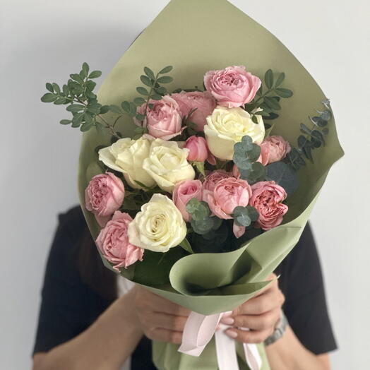 Мини-цветочный букет Rosewater