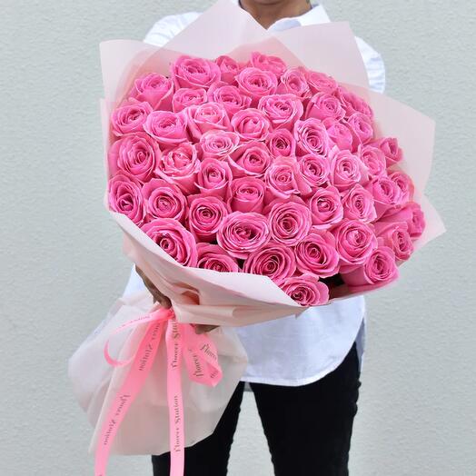 Pink Roses Bouquet