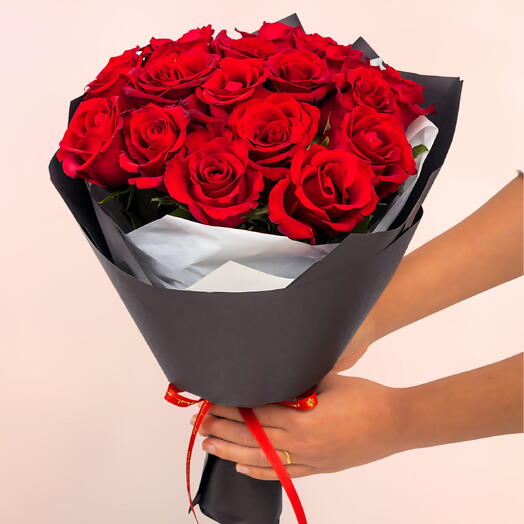 15 RED ROSE BOUQUET