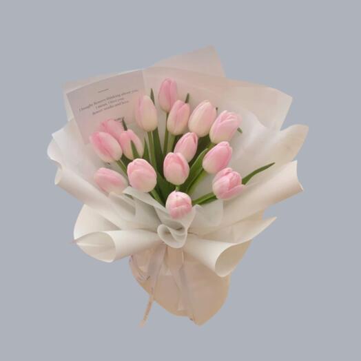 Blush Pink Tulips