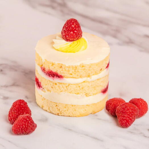 Lil Raspberry Lemon Bliss – мини-лимонно-малиновый торт