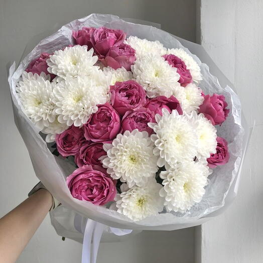 Нежно-розовый снег